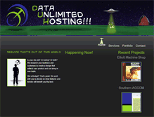 Tablet Screenshot of duhosting.com